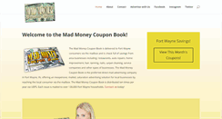 Desktop Screenshot of madmoneycouponbook.com